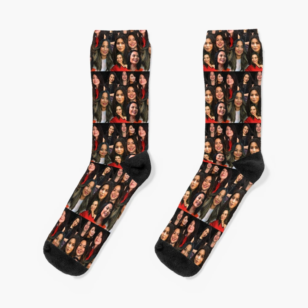 Miranda Cosgrove collage tribute design 2022 | Socks