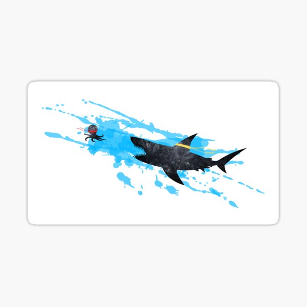 Ninja Octopus Sticker