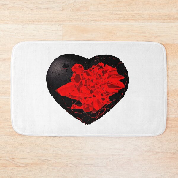 Item preview, broken black heart designed and sold by ARTDAMPLUS.