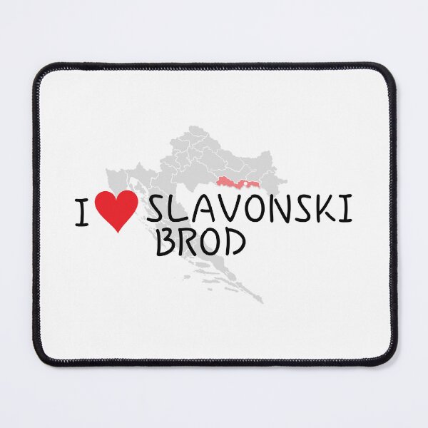 Item preview, "I Love Slavonski Brod" designed and sold by MC Art Studio.