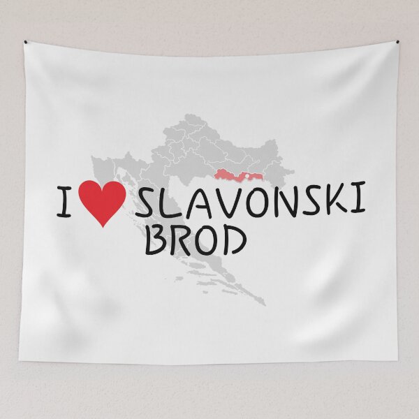 Item preview, "I Love Slavonski Brod"  designed and sold by MC Art Studio.