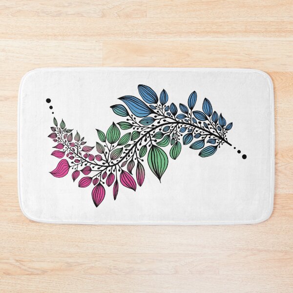 Item preview, Subtle Polysexual Colored Leaves designed and sold by Juno Juniper.