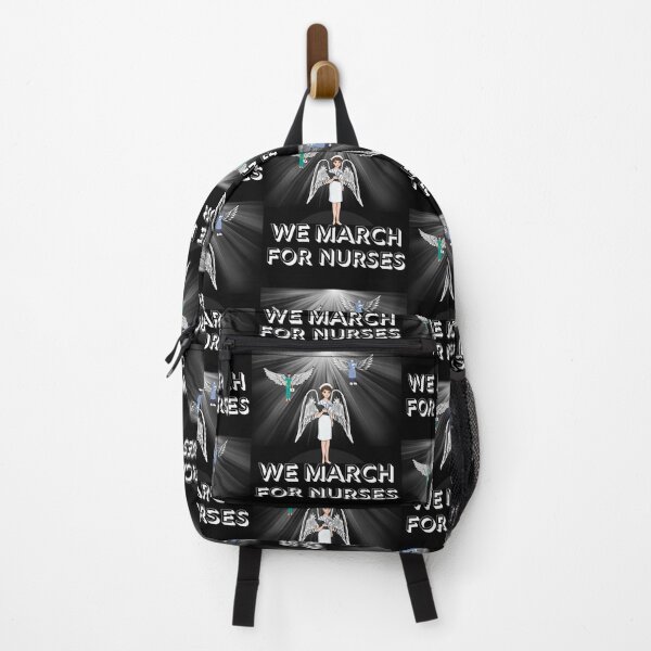 Item preview, We march for nurses designed and sold by JAdotdotDesigns.