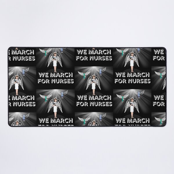 Item preview, We march for nurses designed and sold by JAdotdotDesigns.