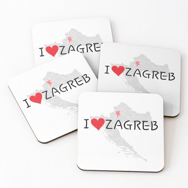 Item preview, "I Love Zagreb"  designed and sold by MC Art Studio.