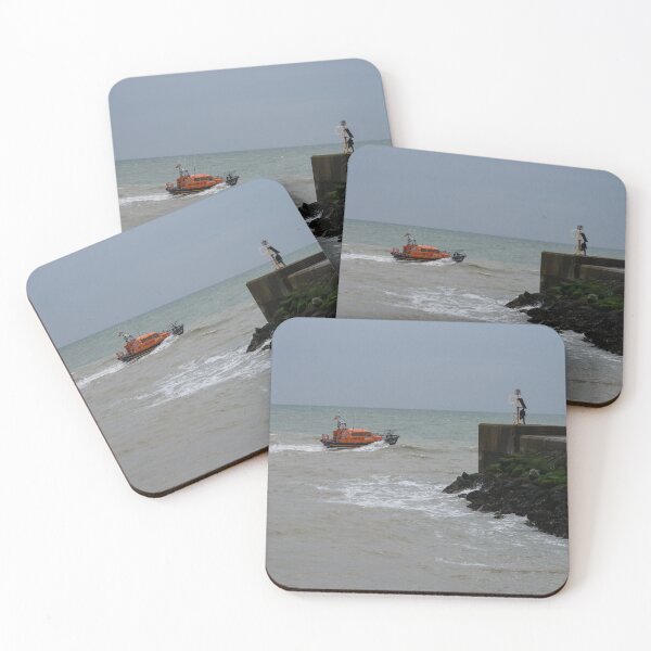 Item preview, Hastings Lifeboat going out on patrol. designed and sold by GingerMan2550.