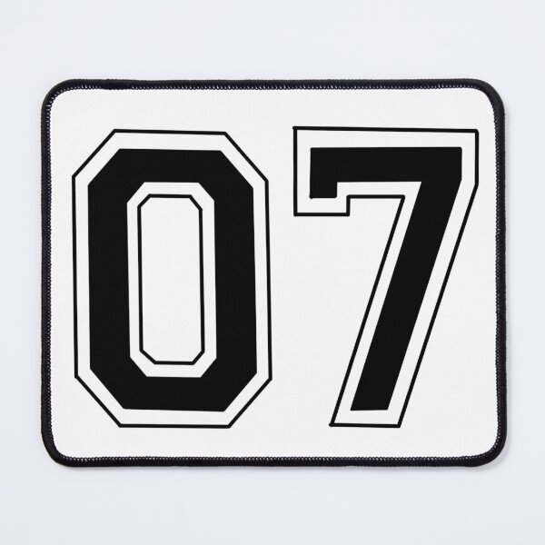 Item preview, Sports number 07 designed and sold by Maelyn-Couch.