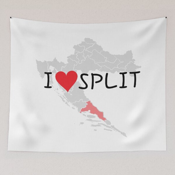 Item preview, "I Love Split" designed and sold by MC Art Studio.