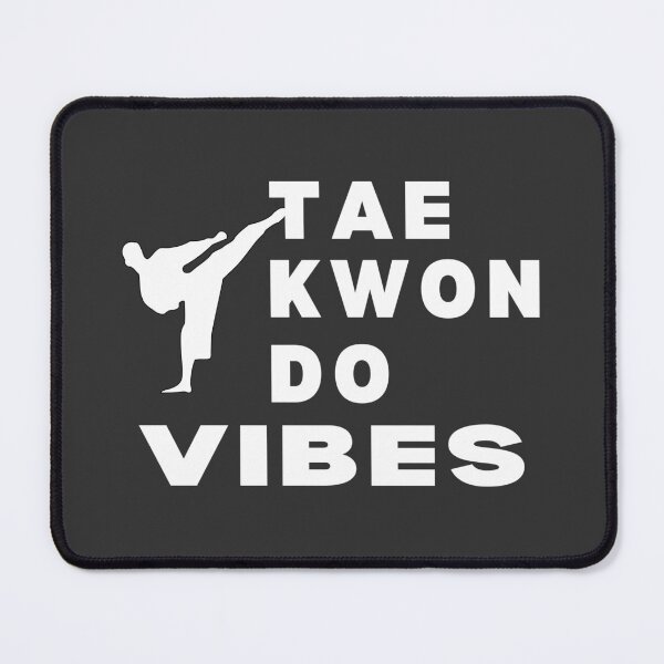 Item preview, Taekwondo vibes white letter, Korean martial art, Taekwondo Inspirational, Taekwondo lover designed and sold by InspiresME.