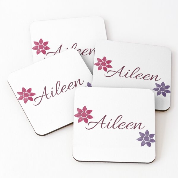 Item preview, Aileen Floral Name Calligraphy Design designed and sold by Cora Gregory.