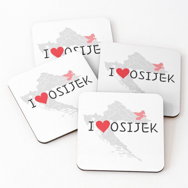 Item preview, "I Love Osijek"  designed and sold by MC Art Studio.
