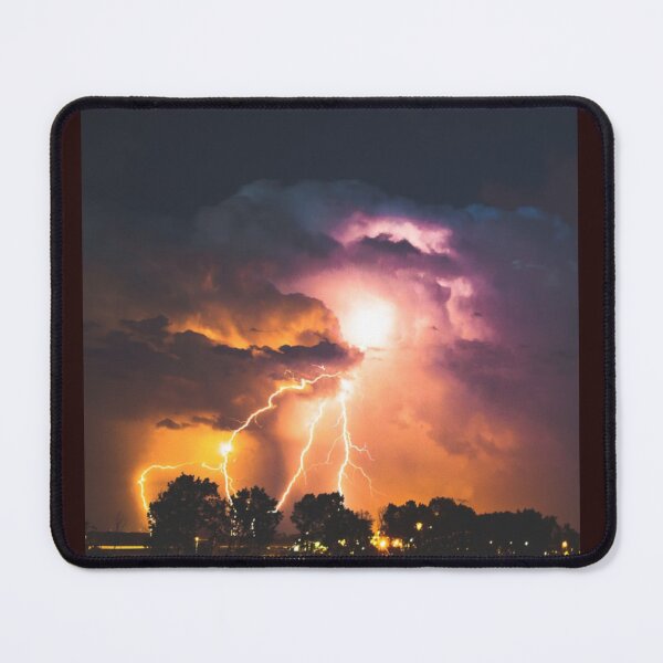 Item preview, Thunder Clouds Lightning Dark Sky designed and sold by Rowena Jones.
