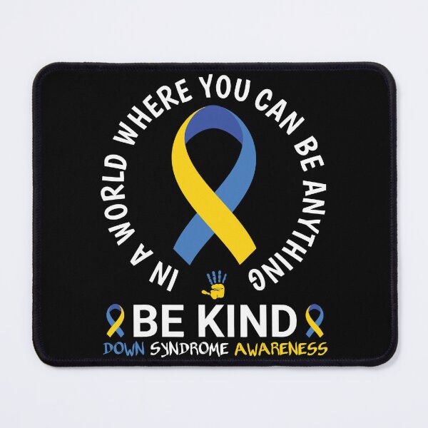 Item preview, Be Kind World Down Syndrome Month T21 Ribbon March 21 gift designed and sold by ecomdesign.