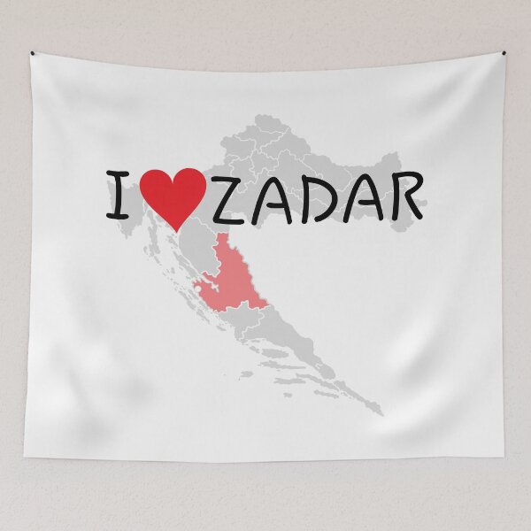 Item preview, "I Love Zadar"  designed and sold by MC Art Studio.