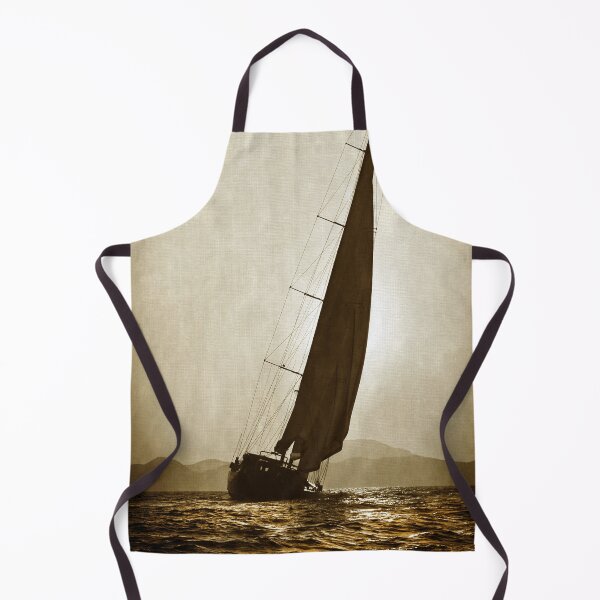 Item preview, old sailboat in gunge canvas texture designed and sold by laikaincosmos.