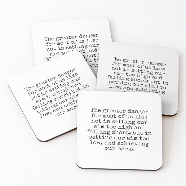 Item preview, Michelangelo Quote designed and sold by The-Quote-House.