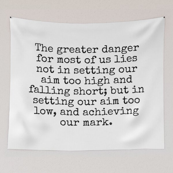 Item preview, Michelangelo Quote designed and sold by The-Quote-House.