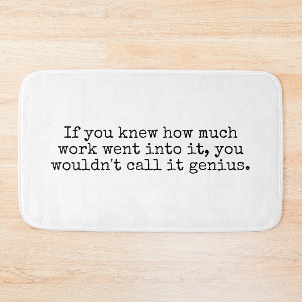 Item preview, Michelangelo Quote designed and sold by The-Quote-House.