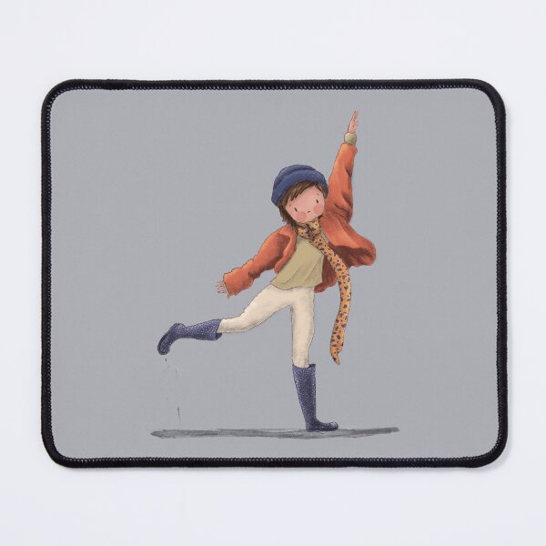 Item preview, Woman Dancing in a Puddle Illustration designed and sold by haximica.