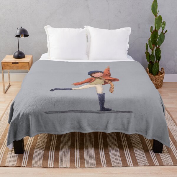 Item preview, Woman Dancing in a Puddle Illustration designed and sold by haximica.