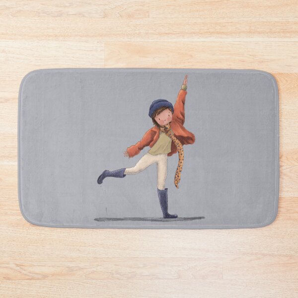 Item preview, Woman Dancing in a Puddle Illustration designed and sold by haximica.