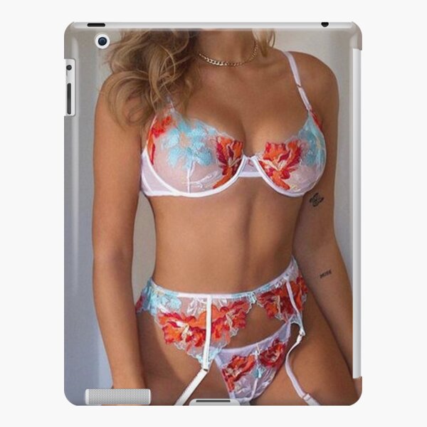 Torso of topless naked young woman taking off sexy panties. iPad Case &  Skin for Sale by IaroslavB