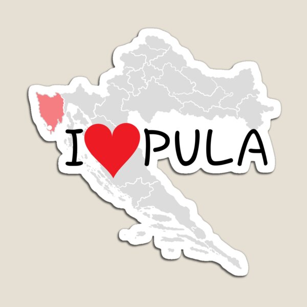 Item preview, "I Love Pula"  designed and sold by MarinaCuric.