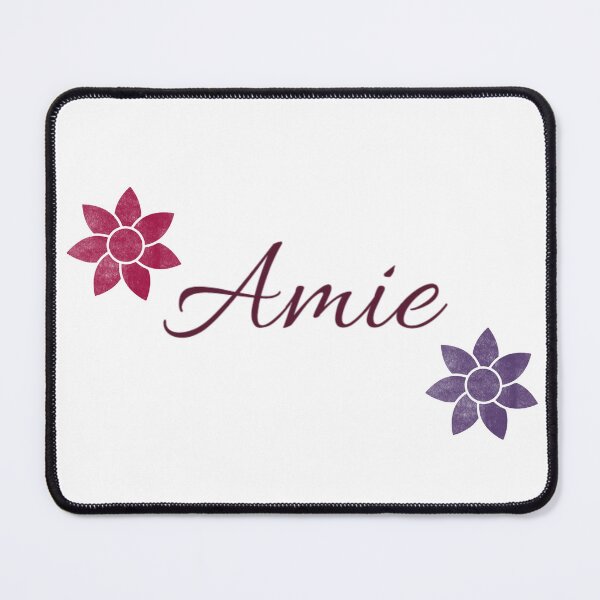 Item preview, Amie Floral Name Calligraphy Design designed and sold by Cora Gregory.