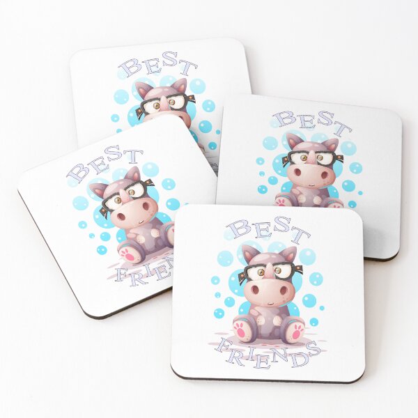 Item preview, Best Friends Dazzle  Rhino Cartoon designed and sold by aventi24.