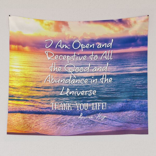Item preview, Beach morning walk & Positive Affirmation Quote designed and sold by Travelways.