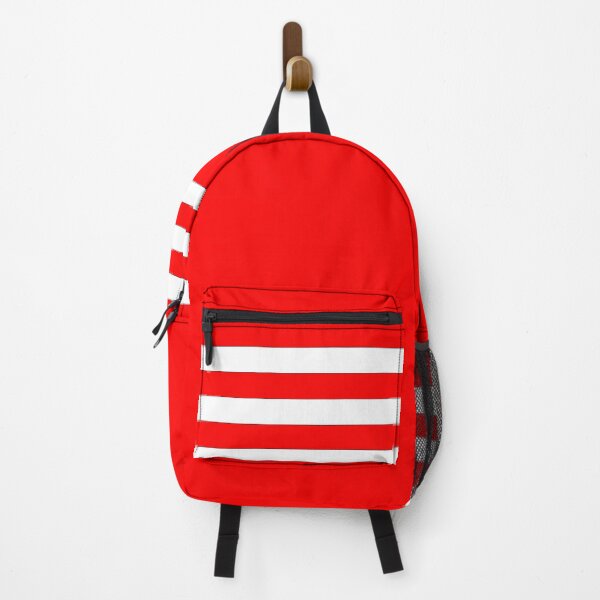 Item preview, White stripe on red designed and sold by Ashtreemeadow.