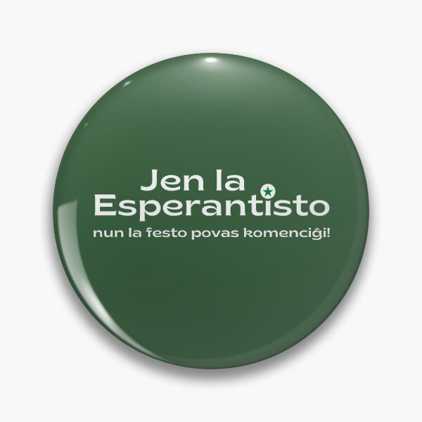 Item preview, Jen la Esperantisto—nun la festo povas komenciĝi! designed and sold by Zebastjan Johanzen.