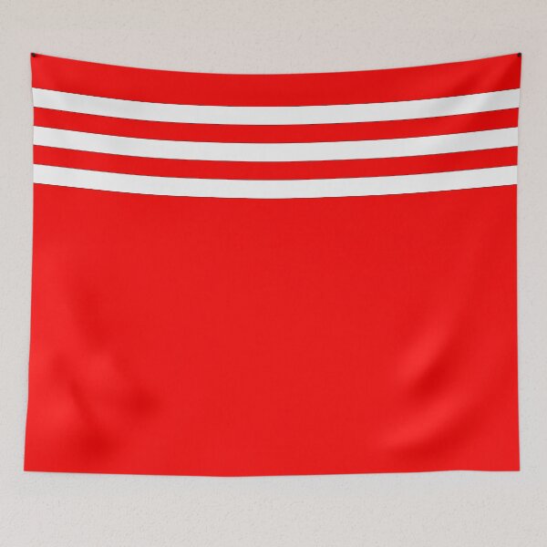Item preview, White stripe on red  designed and sold by Ashtreemeadow.