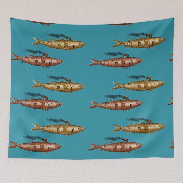 Item preview, Steampunk fish designed and sold by Kfirwz.