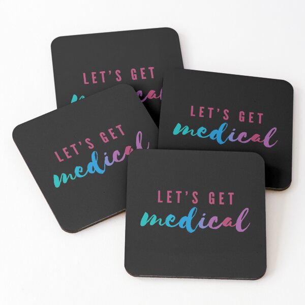 Item preview, Let's Get Medical | Funny Medicine Pun for Doctor or Nurse designed and sold by Cardinal Designs.