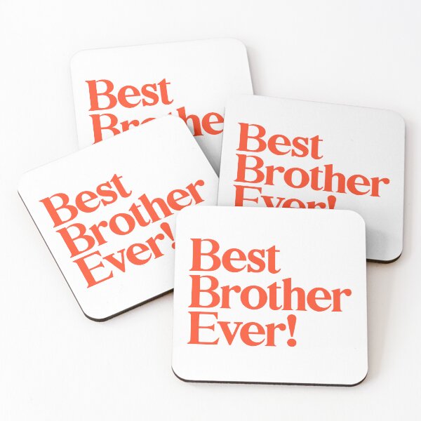 Item preview, Best Brother Ever - Best Gift for Brothers - Red designed and sold by heyluckyseven.