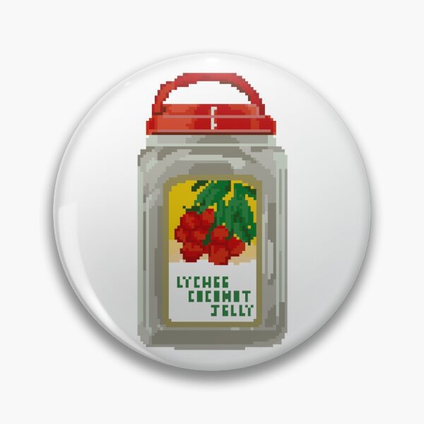 Item preview, Pixel Lychee Coconut Jelly Container designed and sold by itscatnotkat.