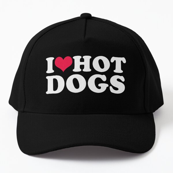 Hot dog outlet baseball hat