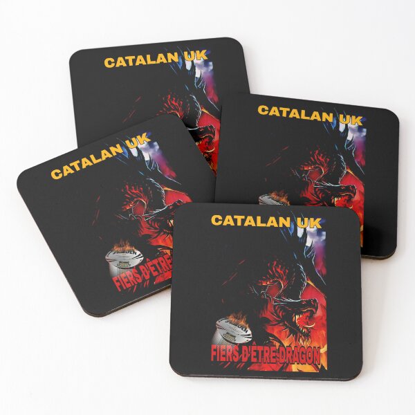 Item preview, RUGBY LEAGUE FAN ART: CATALAN DRAGONS designed and sold by Bryan MELTON.