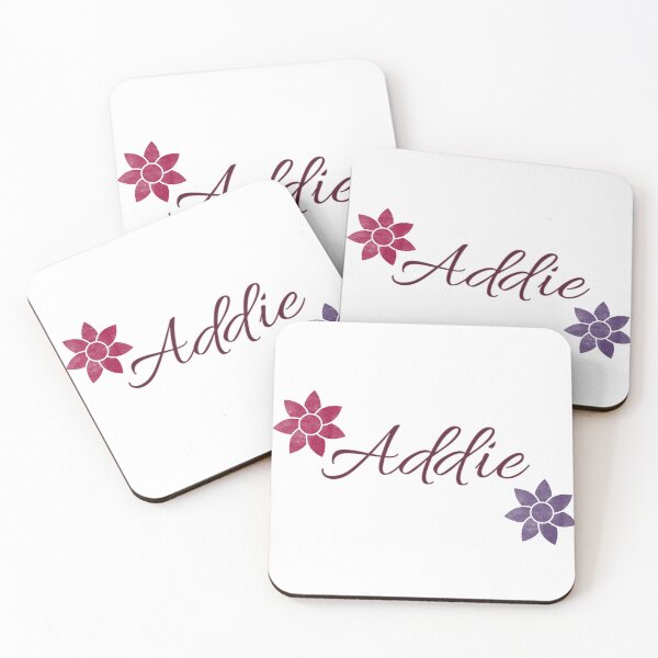 Item preview, Addie Floral Name Calligraphy Design designed and sold by Cora Gregory.