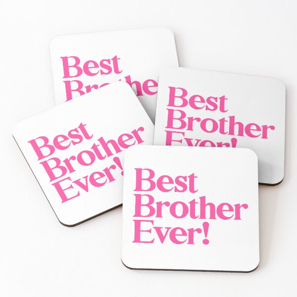 Item preview, Best Brother Ever - Best Gift for Brothers - Pink designed and sold by heyluckyseven.