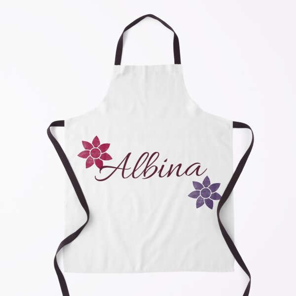 Item preview, Copia del diseño de caligrafía del nombre floral de Albina designed and sold by Cora Gregory.
