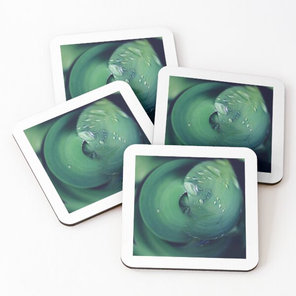 Item preview, Tulip leaves abstract spiral designed and sold by yourartylife.