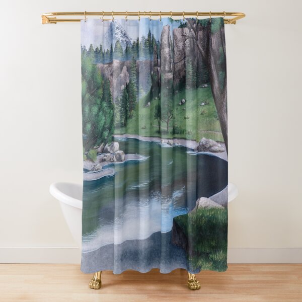 Horseshoe Overlook Shower Curtain