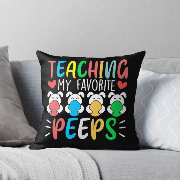 Item preview, Cute Teaching My Favorite Peeps Happy Easter Day Teacher T-Shirt designed and sold by Cooltees4u1.