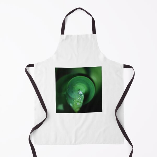 Item preview, Green Tulip leaf abstract designed and sold by yourartylife.