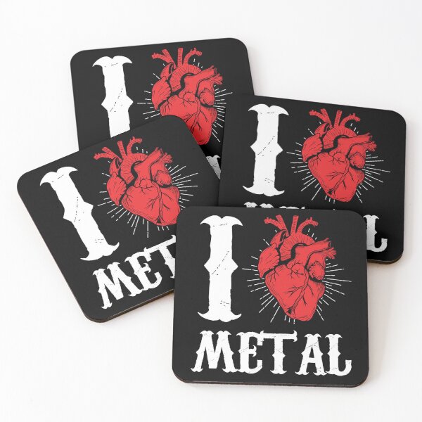 Item preview, I Heart Love Metal - Music Lovers Gift designed and sold by BangferoStore20.