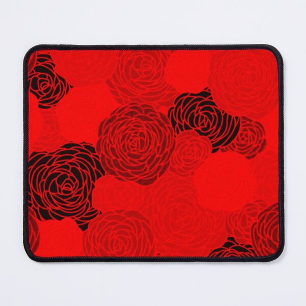 Item preview, Red rose pattern designed and sold by Ashtreemeadow.