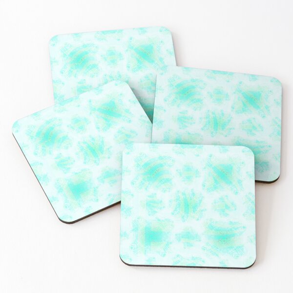 Item preview, Minty-Zebra-Plaid Pattern designed and sold by JoanNinjaHen.