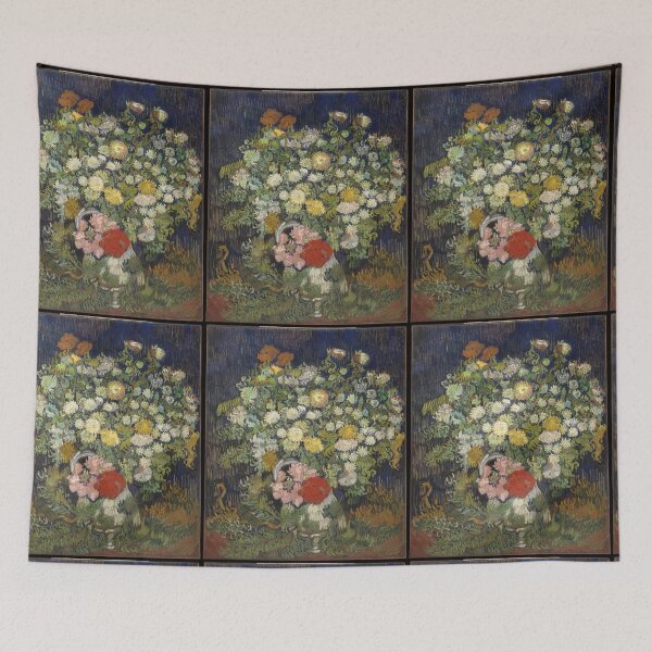 Item preview, Bouquet of Flowers in A Vase ( Vincent Van Gogh Dutch Flower Paint art) designed and sold by universegrace.